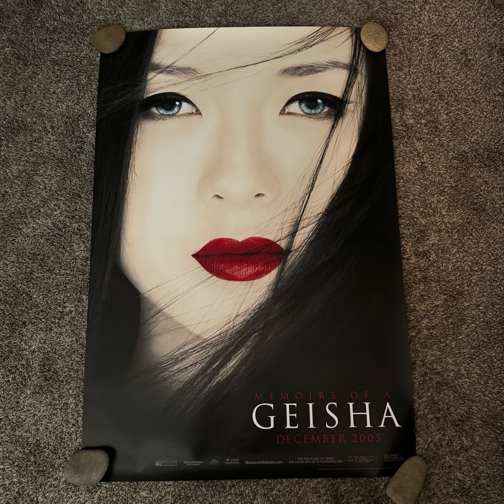 Memoirs Of A Geisha Original 27 X 40 Theatrical Movie Poster